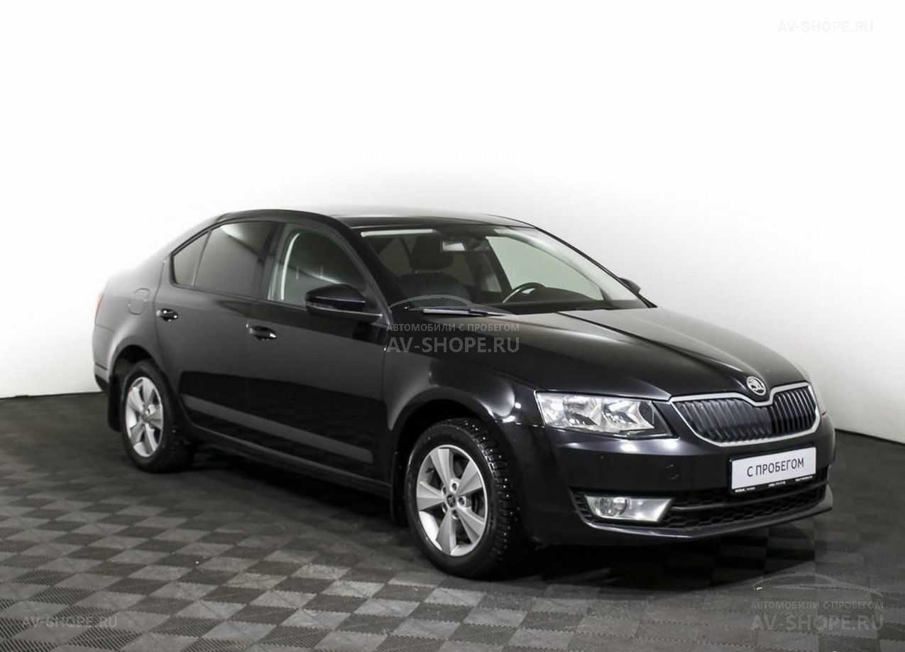 Купить Skoda Octavia 1.8i AMT (180 л.с.) 2014 года, с пробегом в кредит |  Шкода Октавия 1.8i AMT (180 л.с.), черный, 98 041 км за 469 900 руб. | Лот  №3230 |