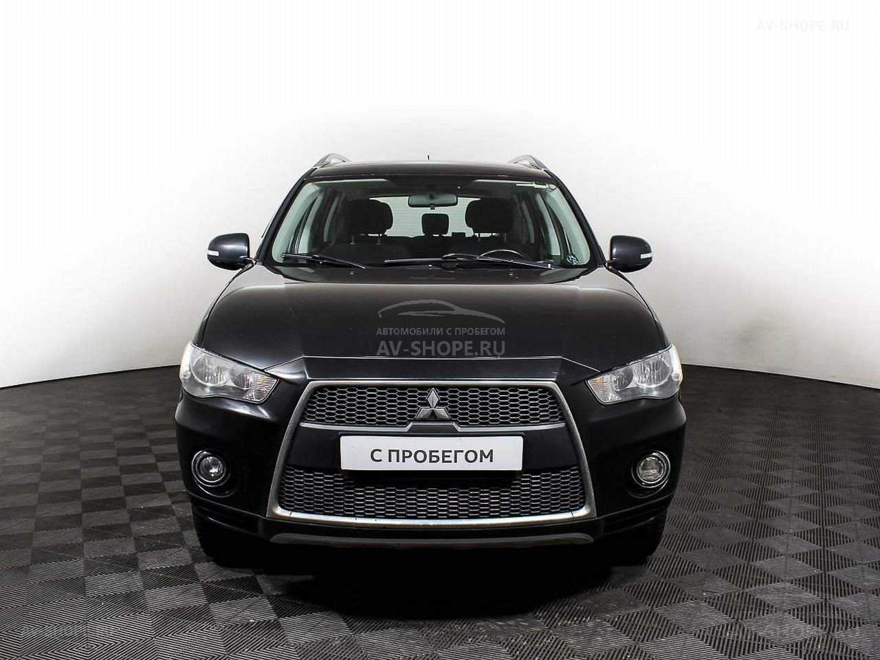 Купить Mitsubishi Outlander 2.0i CVT (147 л.с.) 2010 года, с пробегом в  кредит | Мицубиси Outlander 2.0i CVT (147 л.с.), черный, 179 462 км за 644  900 руб. | Лот №3552 |