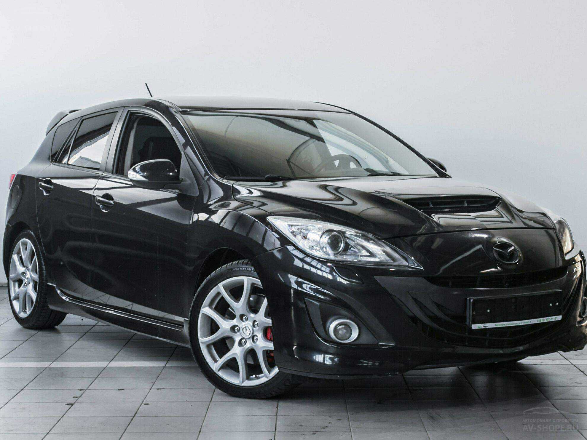 Купить Mazda 3 MPS 2.3 MT (260 л.с.) 2012 года, с пробегом в кредит | Мазда  3 MPS 2.3 MT (260 л.с.), черный, 144 000 км за 899 000 руб. | Лот №6093 |  Подержанные автомобили в кредит от автосалона Автомобили с пробегом, Москва