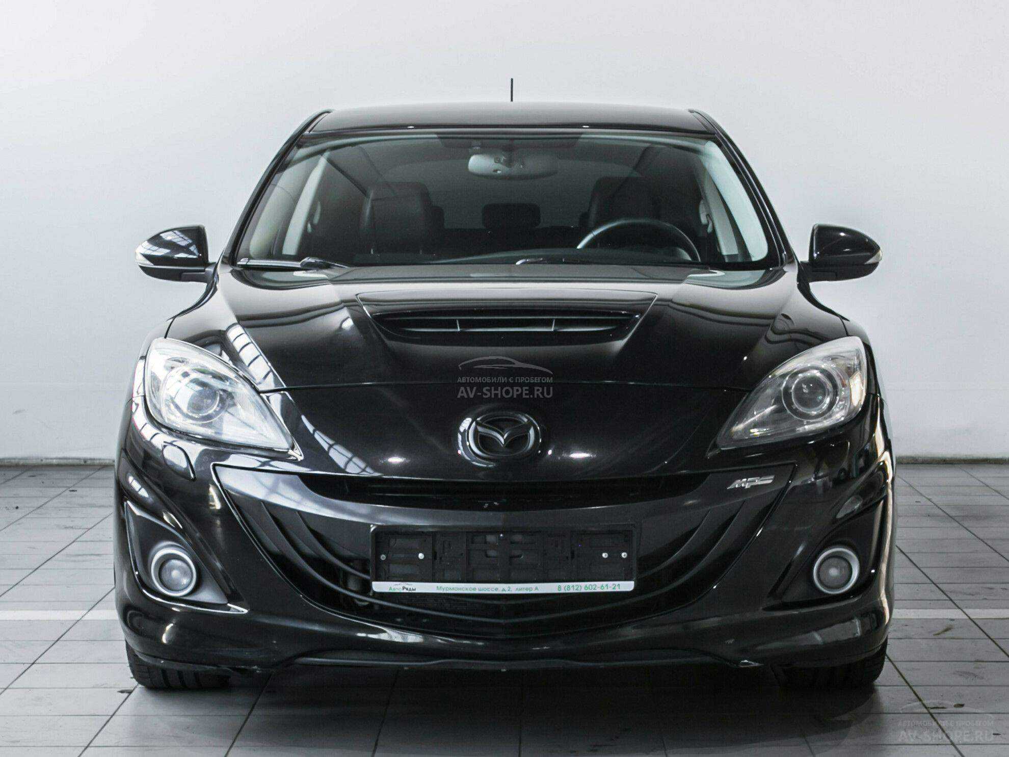 Купить Mazda 3 MPS 2.3 MT (260 л.с.) 2012 года, с пробегом в кредит | Мазда  3 MPS 2.3 MT (260 л.с.), черный, 144 000 км за 899 000 руб. | Лот №6093 |  Подержанные автомобили в кредит от автосалона Автомобили с пробегом, Москва