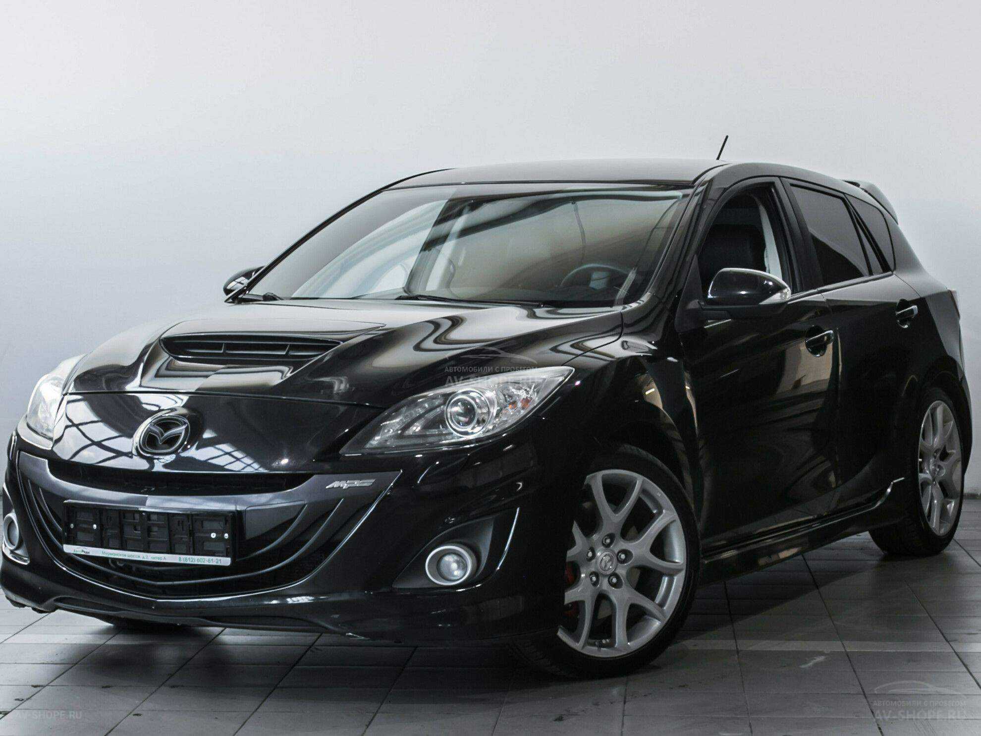 Купить Mazda 3 MPS 2.3 MT (260 л.с.) 2012 года, с пробегом в кредит | Мазда  3 MPS 2.3 MT (260 л.с.), черный, 144 000 км за 899 000 руб. | Лот №6093 |  Подержанные автомобили в кредит от автосалона Автомобили с пробегом, Москва