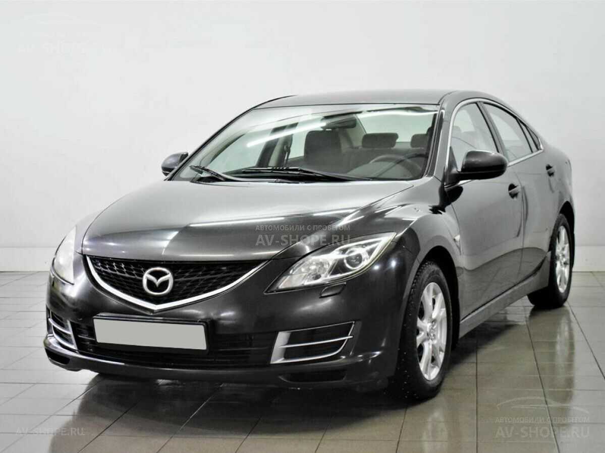 Купить Mazda 6 1.8i MT (120 л.с.) 2008 года, с пробегом в кредит | Мазда 6  1.8i MT (120 л.с.), черный, 222 500 км за 494 900 руб. | Лот №6096 |  Подержанные автомобили в кредит от автосалона Автомобили с пробегом, Москва