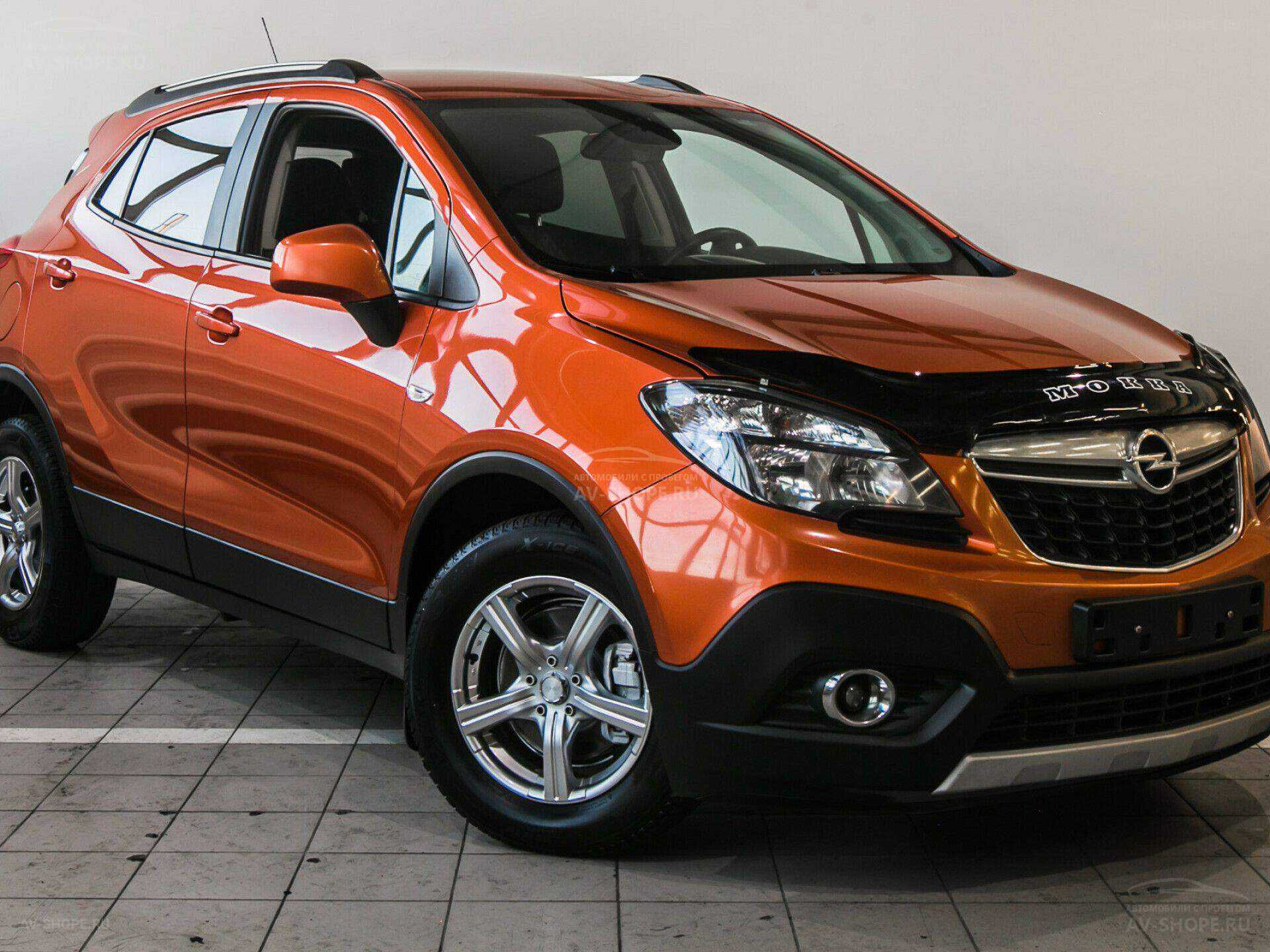 Купить Opel Mokka 1.4 AT (140 л.с.) 2014 года, с пробегом в кредит | Опель  Мокка 1.4 AT (140 л.с.), оранжевый, 72 000 км за 870 000 руб. | Лот №6605 |  Подержанные автомобили в кредит от автосалона Автомобили с пробегом, Москва