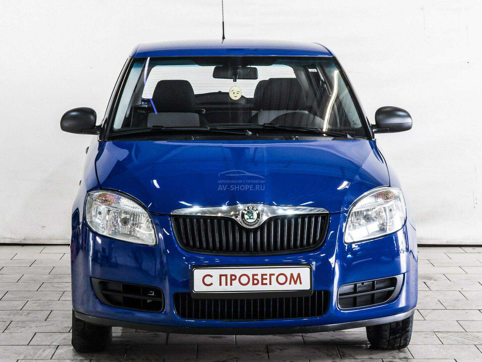 Купить Skoda Fabia 1.2i MT (60 л.с.) 2009 года, с пробегом в кредит | Шкода  Фабия 1.2i MT (60 л.с.), синий, 135 000 км за 279 900 руб. | Лот №7038 |