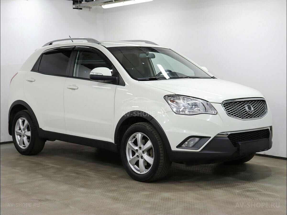 Купить Ssang Yong Actyon 2.0d AT (149 л.с.) 2013 года, с пробегом в кредит  | Саньенг Актион 2.0d AT (149 л.с.), белый, 115 351 км за 654 900 руб. |  Лот №7352 |