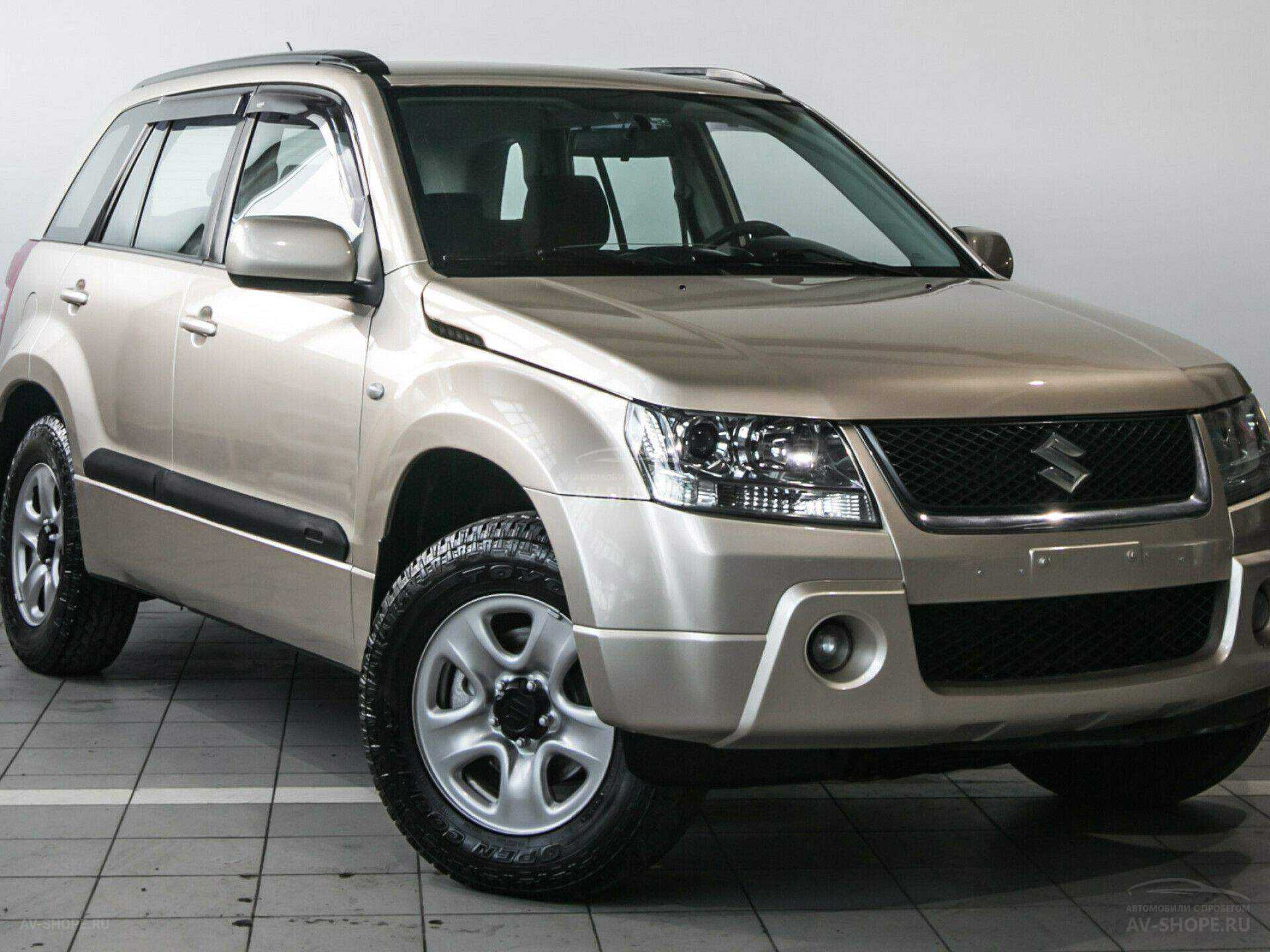 Купить Suzuki Grand Vitara 2.0i MT (140 л.с.) 2007 года, с пробегом в  кредит | Сузуки Grand Vitara 2.0i MT (140 л.с.), бежевый, 117 000 км за 459  000 руб. | Лот