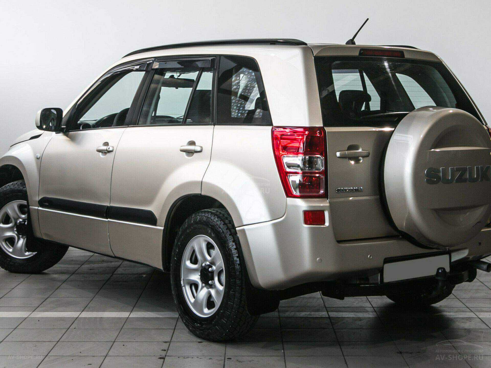 Купить Suzuki Grand Vitara 2.0i MT (140 л.с.) 2007 года, с пробегом в  кредит | Сузуки Grand Vitara 2.0i MT (140 л.с.), бежевый, 117 000 км за 459  000 руб. | Лот