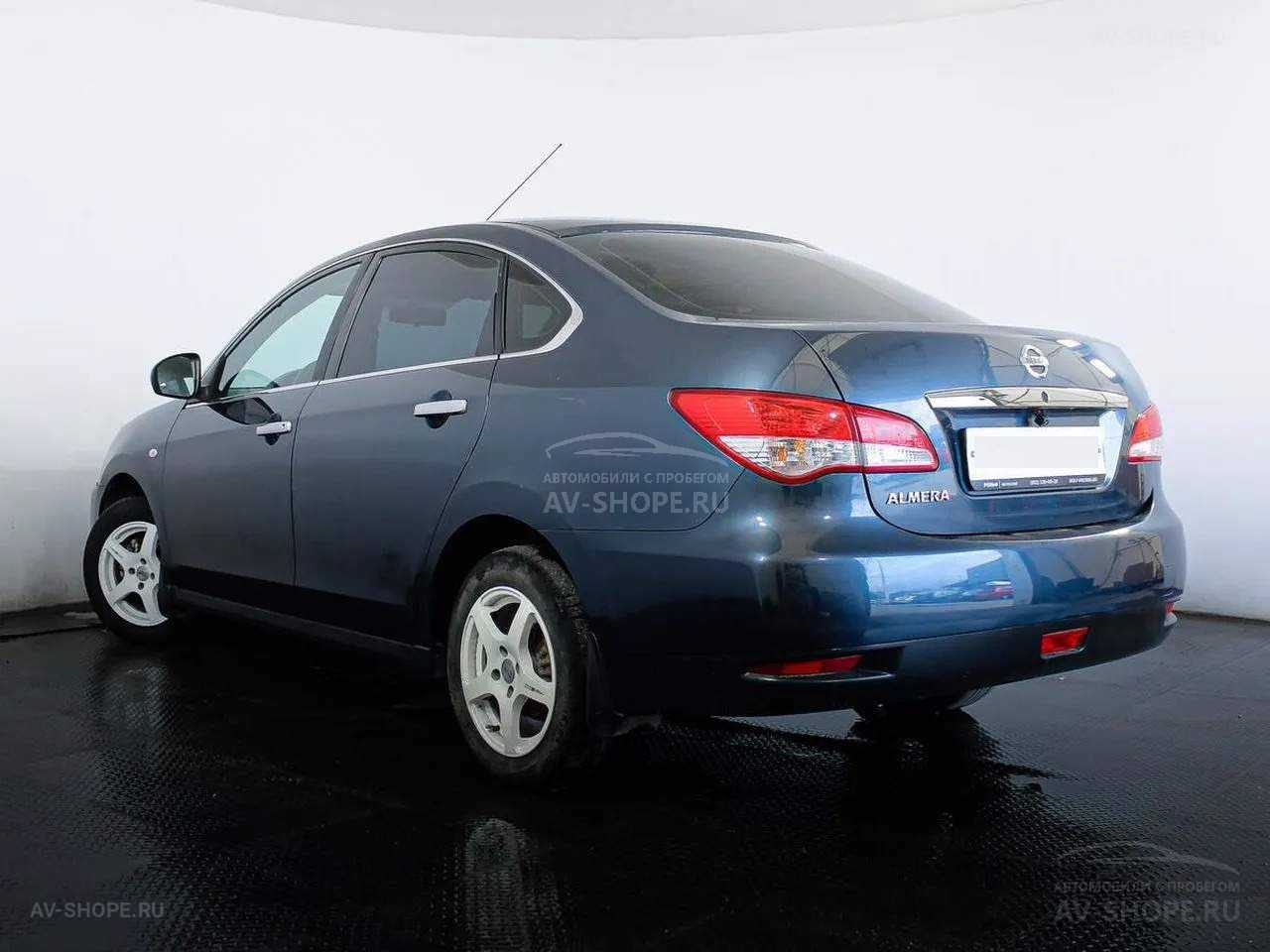 Nissan Almera 2015 сверху